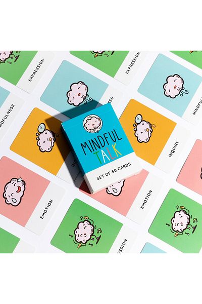 Choice Mindfulness Talk Card Game The School of Mindfulness Game for Kids Mindful Talk Cards for Childre...