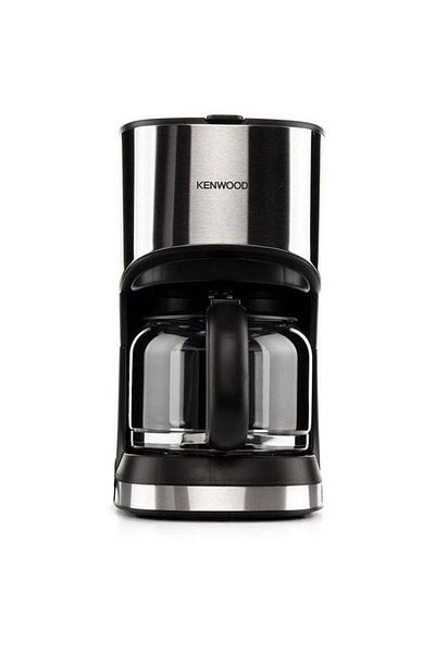 Kenwood ماكينة تحضير القهوة بالتنقيط، 900 واط، 12 كوبًا، إيقاف تشغيل تلقائي، فلتر دائم، Cmm10.000bm، فضي