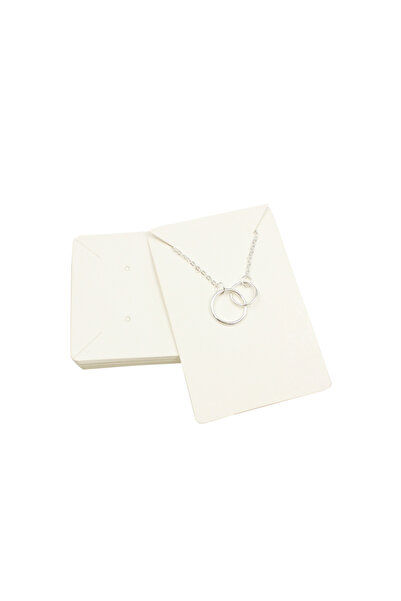 Choice1 50pcs 6x9cm Earring Display Card Blank Kraft Paper Tags for DIY Ear Necklace Jewelry Selling Smal...