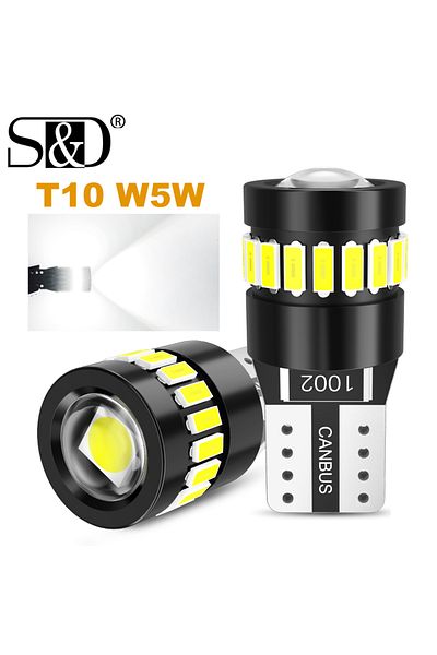Choice 2 قطعة Canbus W5W T10 LED المصابيح 3014 + 3030 18SMD 194 168 LED خريطة السيارة الداخلية أضواء القبة وقوف السيارات...