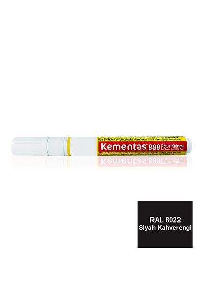 Kementaş RAL 8022 Black Brown Full CoverMobRetStandFull Covering Touch-Up Pens