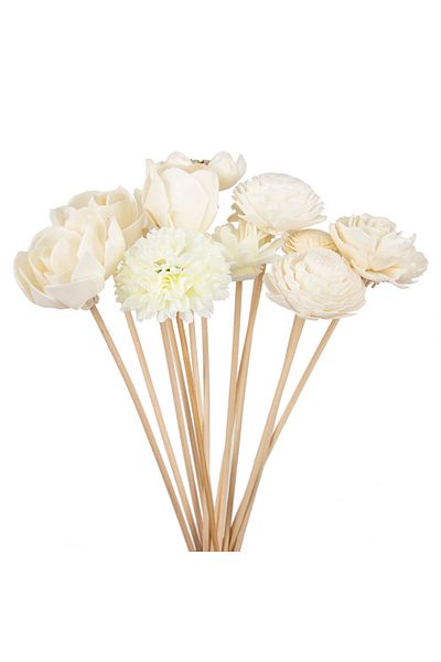 Choice 11pcstt2310532 11 Pcs Artificial Flower Rattan Sticks Fireless Fragrances Reed Diffuser Stick Reuse