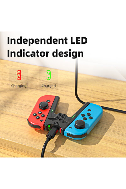 Choice1 Aolion Charging Grip Bracket for Switch Joycon Handle Gaming Controller Grip Charging Station for...