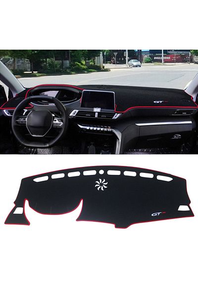 Choice Lhd Red Side Car Dashboard Cover Mat Avoid Light Pads Anti-uv Carpets For Peugeot 3008 5008 Gt Hybri