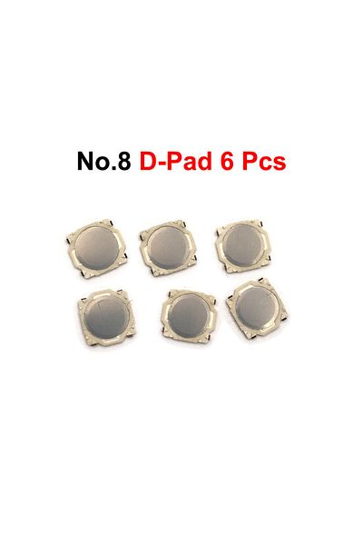 JCD No.8 D-pad 6 Pcs Motherboard Micro Power Volume Switch D-pad Button Speaker Card Slot Socket Lcd