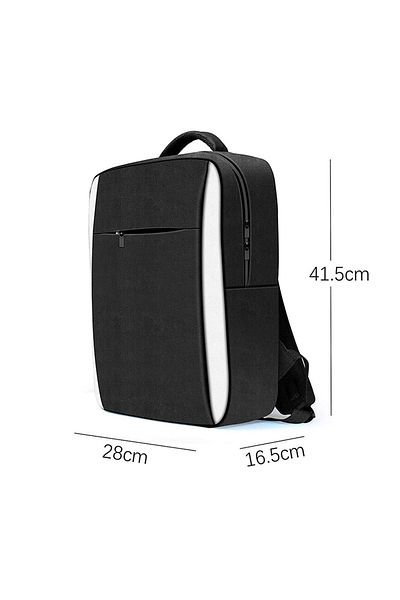 Choice Black Console Backpack For Ps5,large Capacity Travel Carrying Case ,pss Slim Torage Bag Controllers,