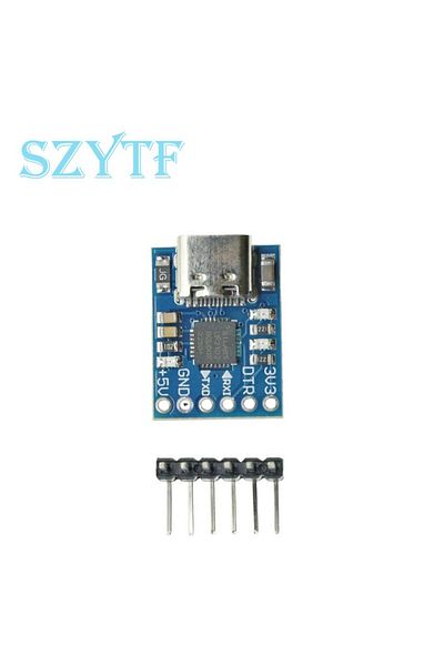 Choice Cp2102 Type-c Cp2102/ch9102 Usb 2.0 To Uart Ttl 6/5pin Connector Module Serial Converter Stc Replace