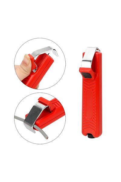 Choice 8-28mm Wire Stripper Stripping Round Cable Insulation Cutter Plier Crimping Tool for Rubber Cable...
