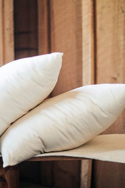 Elyaf Sepeti 2 Pieces 100% Natural Hand Sewn 50x70 Organic Wool Pillow