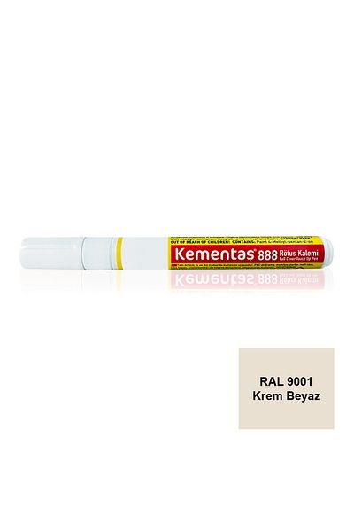 Kementaş RAL 9001 Cream White Full Cover Touch-Up Pen Full Cover Touch-Up Pens