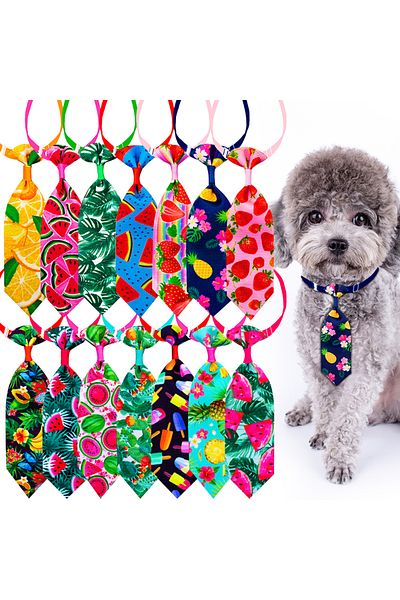 Choice MULTI 10pcs Dog Tie Small Dog Gromoong Accessories Pet Dog Cat Bowties Neckties Small Dog Puppy Bow