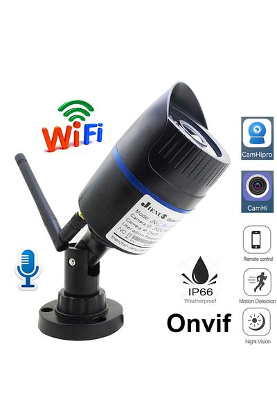 JIENUO 6mm Eu Plug 1080p Standard 1080p Wifi Bullet Camera Ip Cctv Security Wireless Infrared Video Audio S