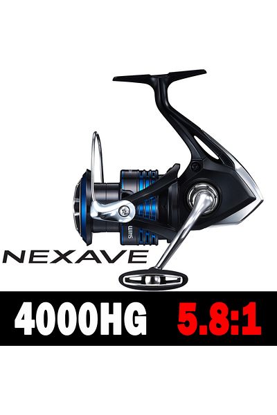 Choice 4000HG 2021SHIMANO NEXAVE Fishing Reel 5.0:1/5.2:1/5.8:1/6.2:1 3+1BB 1000-C5000HG Spinning Fishing R