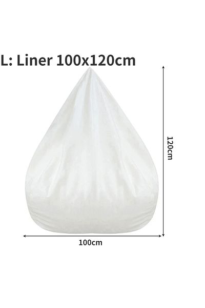 Choice Inner Liner100x120cm Otautau Large Bean Bag Chair Sofa Cover Without Filler Lazy Corner Seat Beanbag
