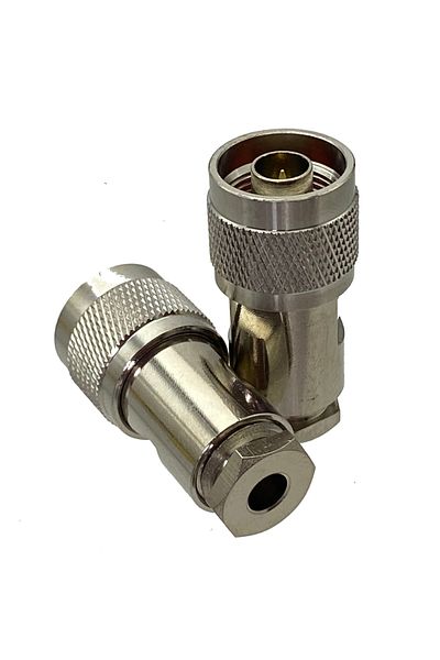 Choice N Male For Rg58 1pcs N Male Plug & Female Jack Clamp Rg8 Lmr400 / Rg5 Rg6 / Rg8x Lmr240 / Rg58 Rg142
