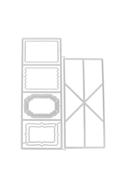 Choice Dc-2812 Pop Up Card Cutting Dies Set Twist & Pop Metal Cutting Die For Diy Scrapbooking Gift Card Ma