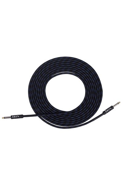 IRIN 6m Blue 6m/10m Audio Cable 6.5mm Plug No Noise Audio Wire Cord Musical Instrument Accessories P