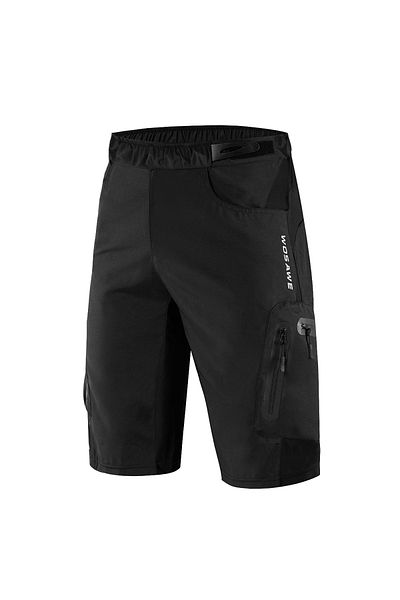 WOSAWE Eu Xl (ASIA 2XL) Bl139-b With Padded Men's Cycling Shorts Mountain Bike Shockproof 5d Padded
