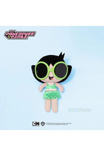 Choice 23cm Buttercup Beach New 23cm/35cm Cartoon Anime The Powerpuff Girls Plush Toys Cute Beach Dress Blo
