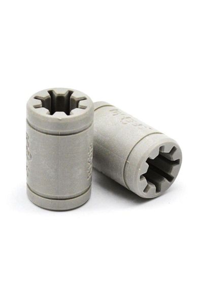 Funssor 5 Pcs Plastic Rj4jp-01-08 Lgus Drylin Solid Polymer Lm8uu 8mm Shaft Linear Bearing For Anet A8 Pr...