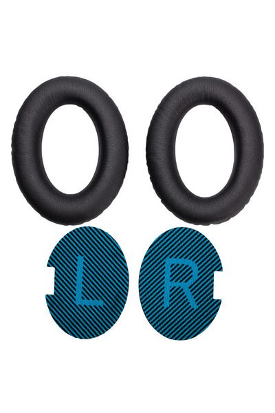 Choice Black Blue Replacement Protein Leather Foam Ear Pads Cushions For Bose For Quietcomfort 2 Qc25 Ae2 Q