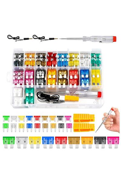 Choice 306PCS Fuse Car Kit Standard Blade Fuse Assortment 5A10A15A20A25A30A35A Automotive Fuse Insert In...