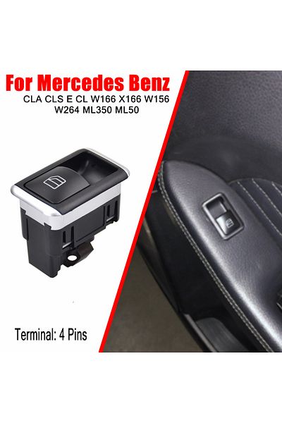 Choice New Pasenger Window Switch For GLS CLA GLK A B C G M Klasse W204 W212 W176 W166 W463 W246 A204905...