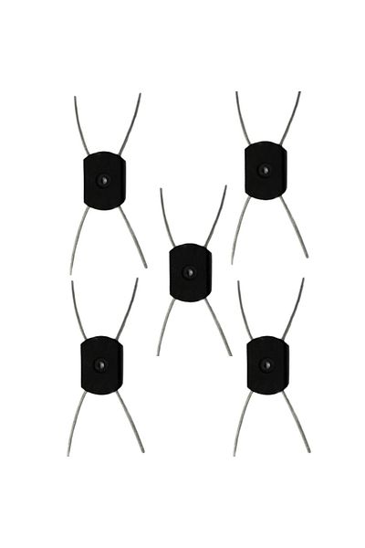 XMSJ 5pcs Replacement Steel Wire Line Trimmer Head For Cordless Grass Trimmers String Trimmer Head Electr