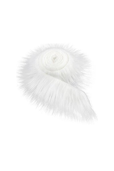 Choice WHITE Faux Fur Fabric Costume Craft Supplies Precut Strips Toy Fuzzy F...