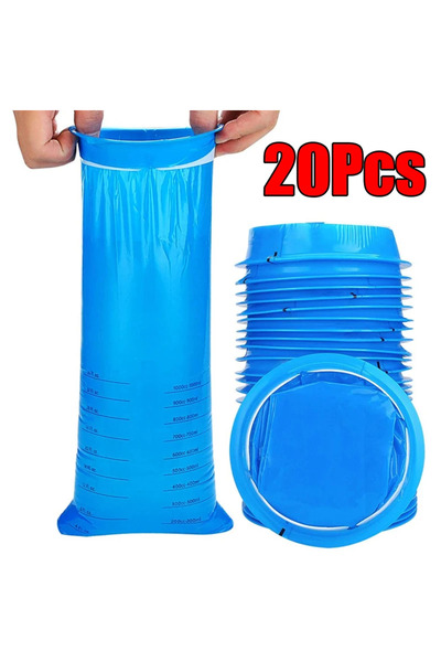 DUTRIEUX 20 قطعة للاستخدام مرة واحدة سعة 1000 مل، محمولة للاستخدام مرة واحدة،...