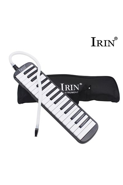 IRIN Black 32 Keys Piano Melodica Mouth Organ Keyboard Musical Instrument Gift For Beginner Performa