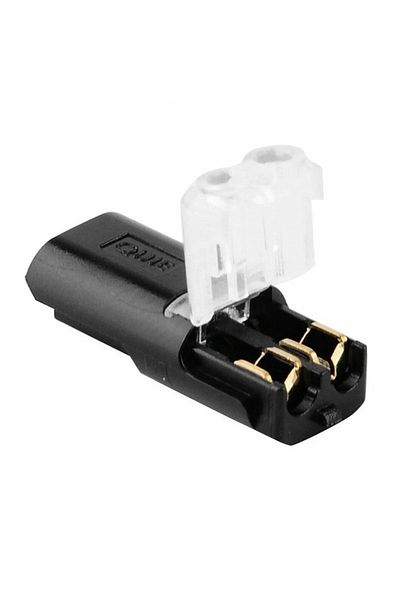 Choice 10pcs Cable Snap Connector 10pcs 2pin Pluggable Wire Connector Quick Splice Electrical Cable Crimp T