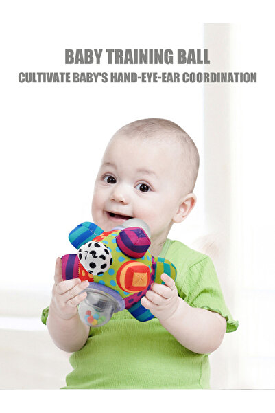 Choice لعبة كرة خشخيشة للأطفال، لعبة جرس صغير عالي الصوت، لعبة كرة خشخيشة للأ...