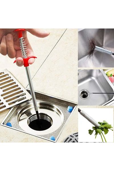Choice أداة مرنة لالتقاط المخالب بطول 60 سم، أداة تجريف الأنابيب الربيعية، أدوات منزلية للمطبخ...