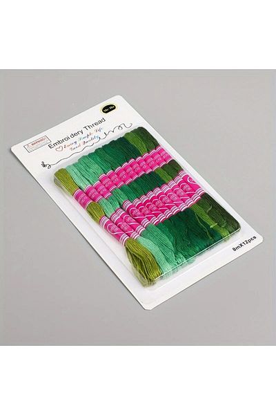 Choice Szx-lvs4 Cross-stitch Embroidery Line Terylene Color Line Gradient Series 8 Meters/diy Knitting Embr