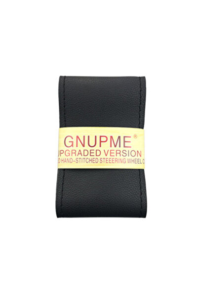 Choice أغطية عجلة قيادة السيارة السوداء DIY جديلة جلدية ناعمة على عجلة القياد...
