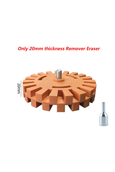 Choice 20mm Wheel Auto Repair Paint Tool 20mm Polishing Wheel Decal Remover 1/4" Shank Rubber Eraser Whee f