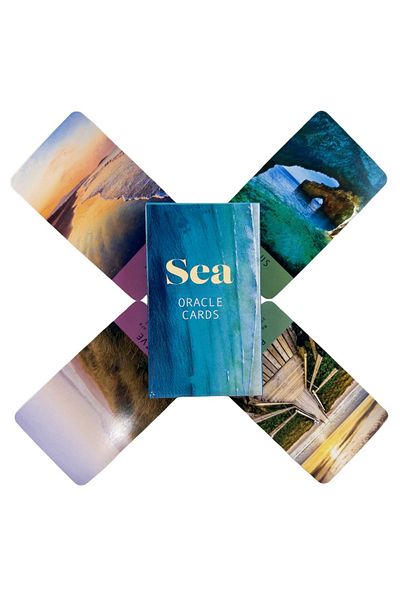 Choice Ts226 Sea Soul Oracle Cards A 48 English Visions Divination Edition Deck Borad Games Lenoramnd Tarot