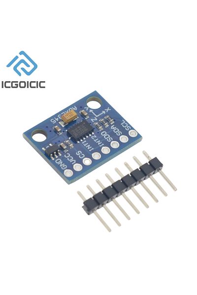 Choice GY-291 ADXL345 3-Axis Digital Gravity Sensor Acceleration Module IIC/SPI Transmission Module Tilt...