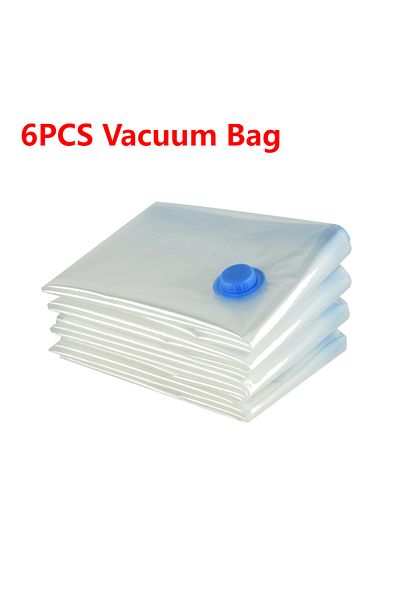VAKIND 6pcs Vacuum Bag 30x40cm 6pcs Vacuum Storage Bags With Valve Vacuum Seal Bag Space Saving Bags For Co