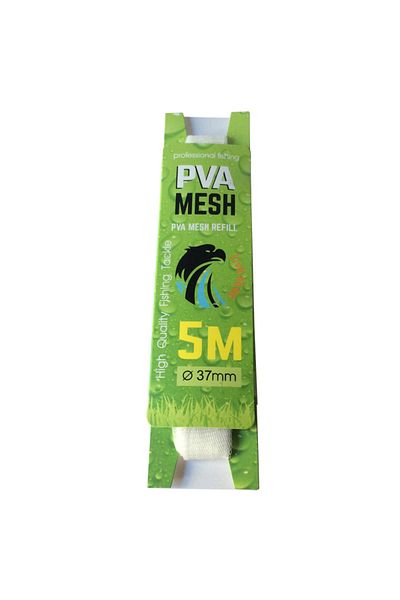 Choice 37mm 5m Pva Mesh Water-soluble Fishing Nest 18/25/37/44mm Environmental Carp Fishing Feeder European