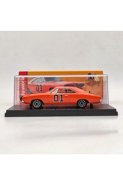 Choice Auto World 1:43 1969 Charger General Lee Red AWRSS1151 Limited Edition Resin Model Car Collection...