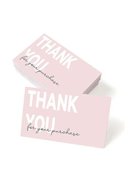 Choice بطاقة شكر مكونة من 50 قطعة، بطاقة أعمال صغيرة، بطاقات شكر لحزمة الأعما...