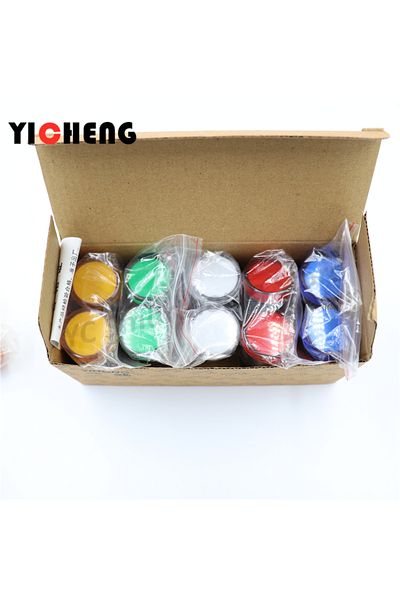 ZHENGYICHENG 220v Color Mixing 10pcs 22mm Panel Mount Signal Power Indicator Light Pilot Lamp Ac Dc 110v 220v A