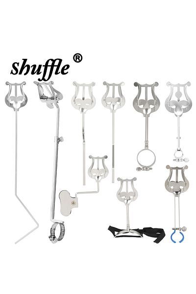 Choice Music Stand Clarinet Trumpet Flute Winds Saxophone Baritone Portable Marching Sheet Music Stands ...