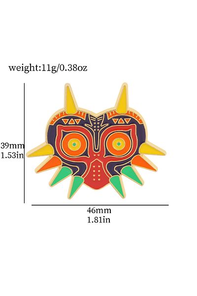 Hot Toys Zelda Brooch Zelda Anime Pin Lapel Pins For Jeans Cute Men Women's Brooch Badges Brooches For Clothi