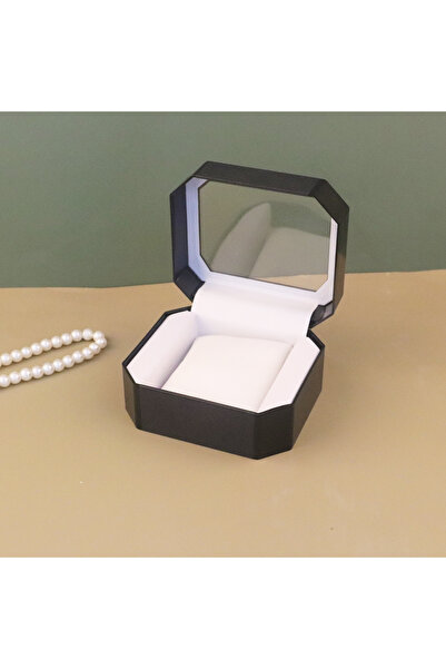 Choice صندوق عرض ساعات أوروبي أسود عالي الجودة للرجال مصنوع من الأكريليك صندو...