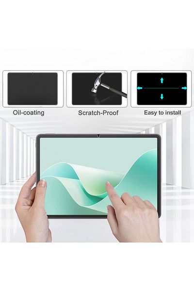 Choice 2p-matepad 11.5 S واقي شاشة شفاف مقاوم للخدش من الزجاج المقوى مكون من قطعتين لجهاز Huawei Matepad 11