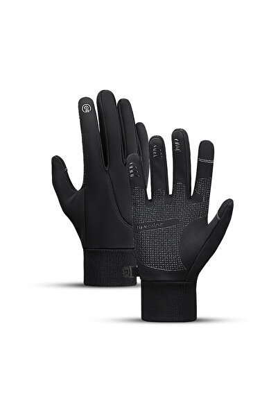 Choice قفازات ركوب الدراجات الشتوية M A0006-BK Kyncilor المصنوعة من الصوف الم...