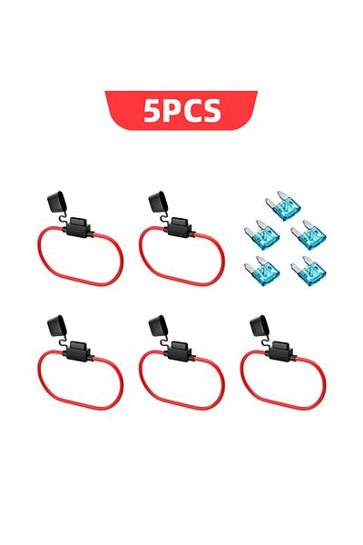 Choice 5 Pcs Set 5/10pcs Car Fuse Holder Waterproof Mini Blade Adapter Splash-proof Box For Cutoff Switch S